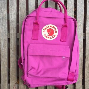 Original Mini Pink Fjallraven Kanken Backpack